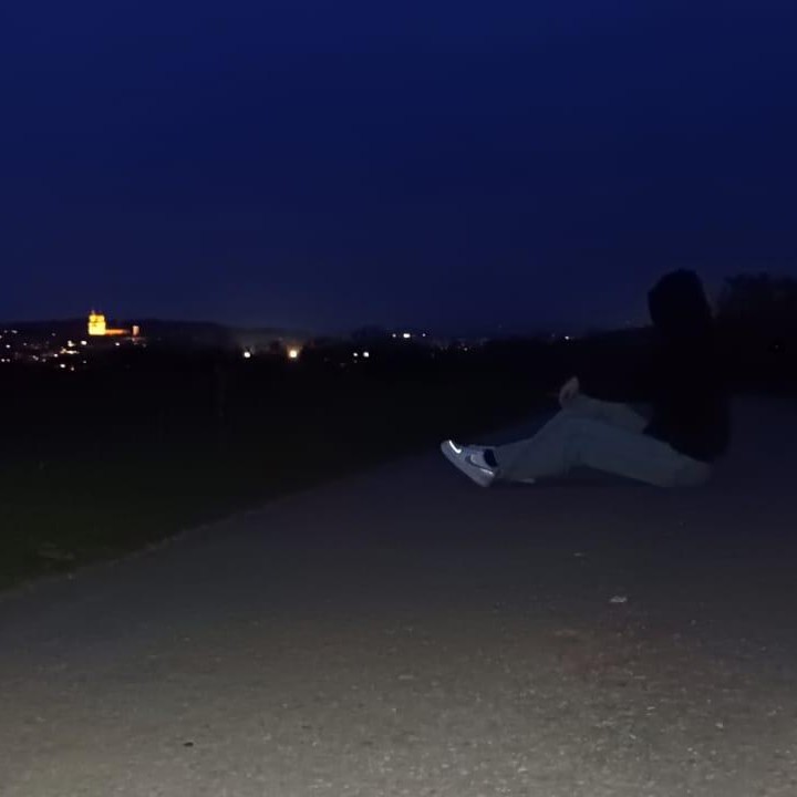 Ich in der Nacht