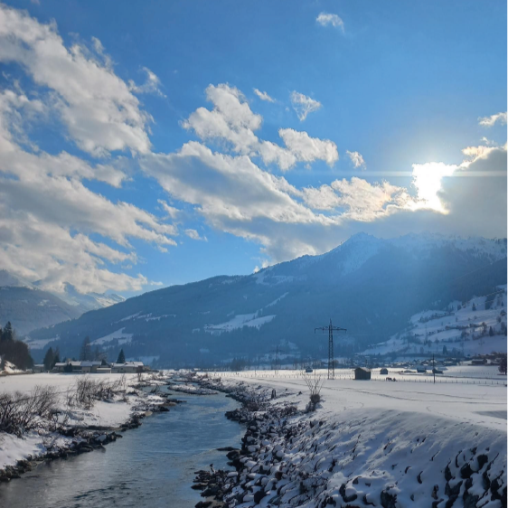 Winterlandschaft, Gastein
