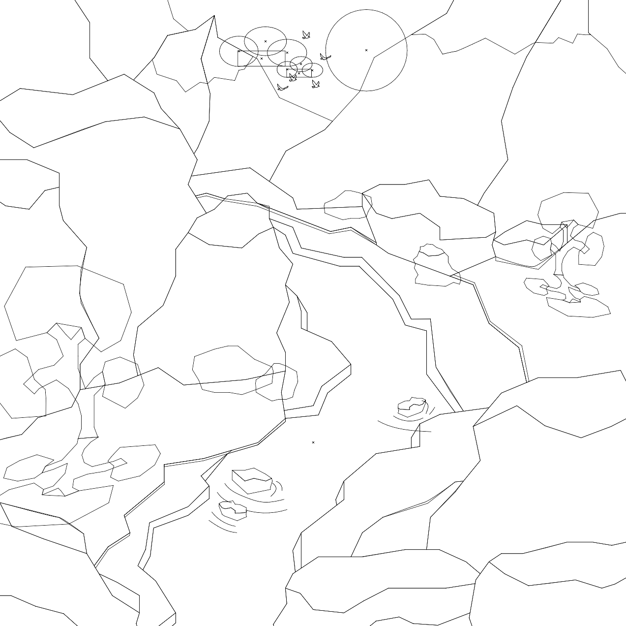 Illustration Landschaft