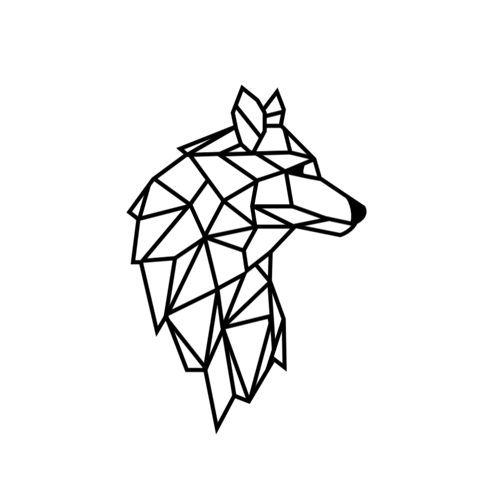 2D-Entwurf Wolfkette